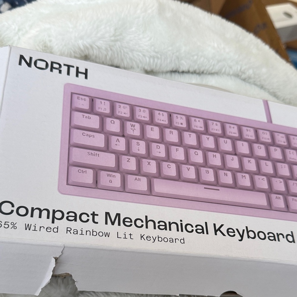 North Pink Compact Mechanical Keyboard